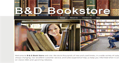 Desktop Screenshot of banddbookstore.net